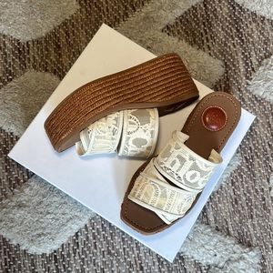 BRAND NEW ✨ Chloe Lace Platform Espadrille Wedges